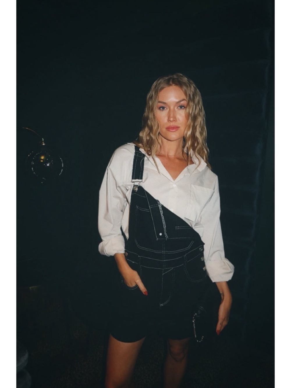 NEW Vestique 100% Cotton Black Overalls